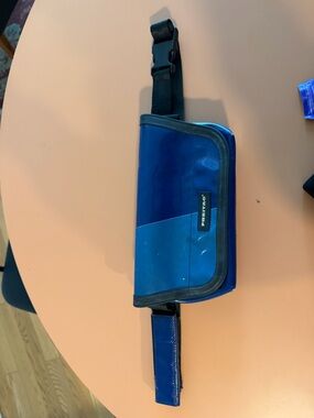 FREITAG Blue Two-Tone Crossbody Bag